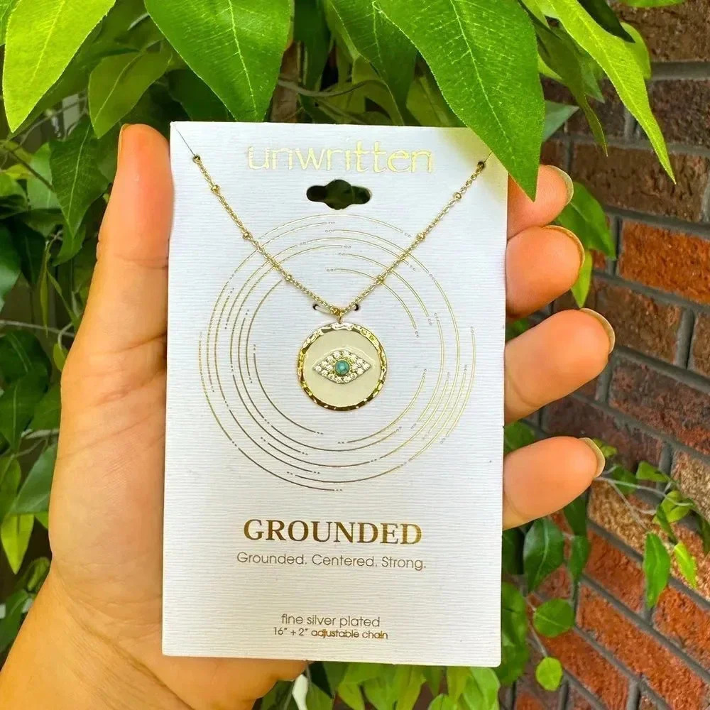 Evil Eye Grounded Good Karma Eye Necklace
